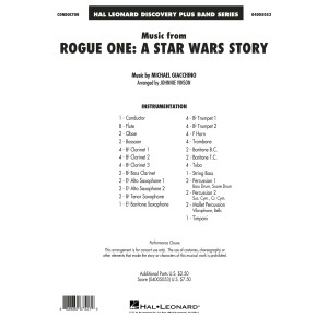 Music from Rogue One: A Star Wars Story - Conductor Score (Full Score)